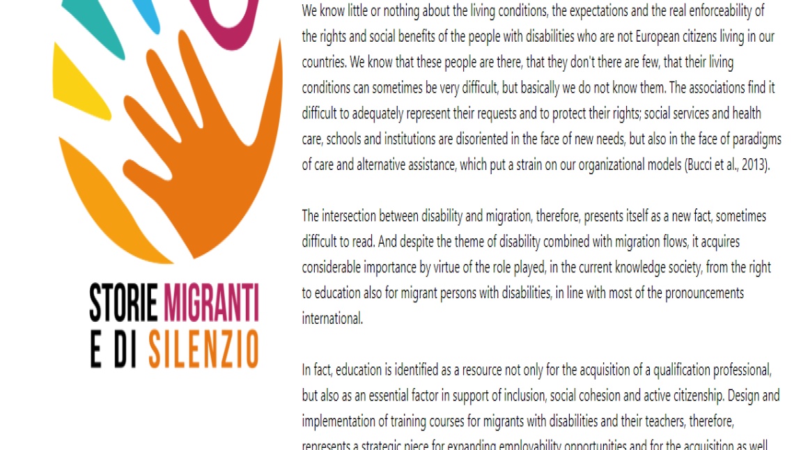 Erasmus+ Storie migranti e di silenzio